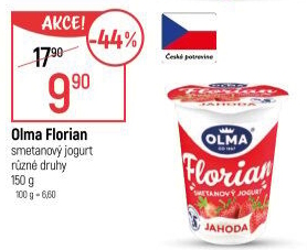 Jogurt smetanový Florian Olma