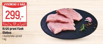 Krůtí prsní řízky Globus