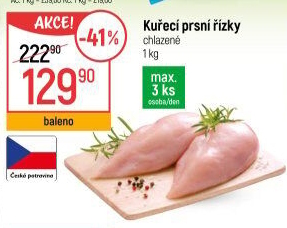 Kuřecí prsní řízky