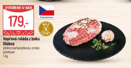 Roláda vepřová z boku Globus