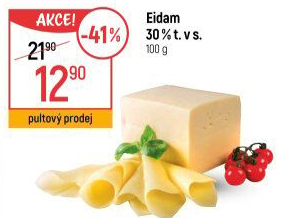 Sýr Eidam 30%
