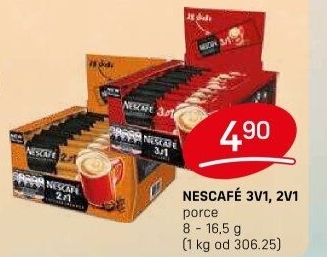 Instantní káva porcovaná 3v1 Nescafé