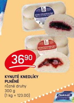 Kynuté knedlíky ovocné Lef