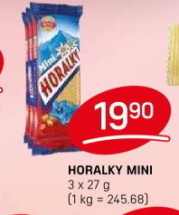 Oplatky Horalky Sedita