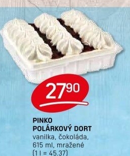 Polárkový dort Pinko