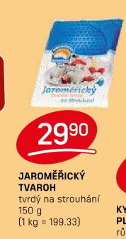Tvaroh na strouhání Jaroměřický