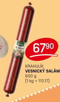 Vesnický salám Krahulík
