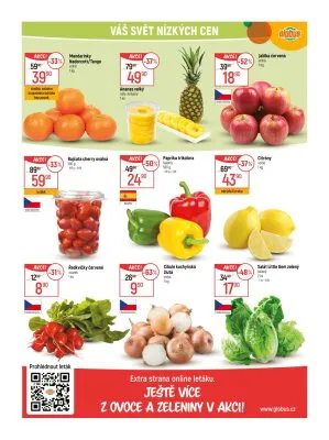 akční leták Globus 8.10.2025-14.10.2025