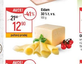 Eidam 30% t. v s.