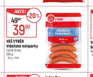 Váš Výběr Vídeňské minipárky - Globus akcniletaky.com