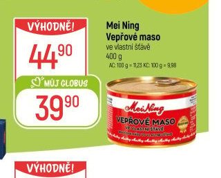 Mei Ning Vepřové maso