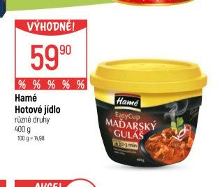 Hamé Hotové jídlo