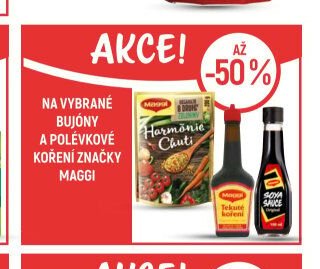 Maggi bujóny a polévkové koření