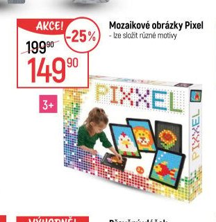 Mozaikové obrázky Pixel