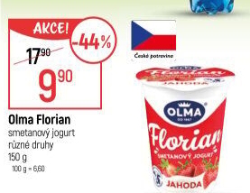 Jogurt smetanový Florian Olma