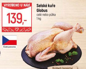 Selské kuře Globus