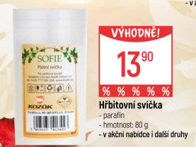 Svíčky hřbitovní Sofie