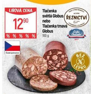 Tlačenka světlá Globus