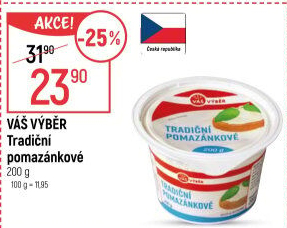 Tradiční pomazánkové Váš Výběr