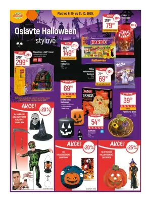 akční leták Globus 8.10.2025-14.10.2025