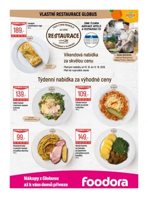 akční leták Globus 8.10.2025-14.10.2025