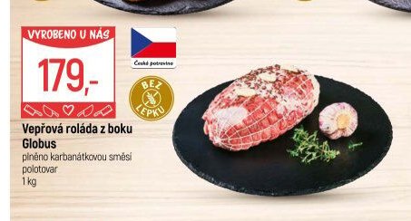 Vepřová roláda z boku Globus
