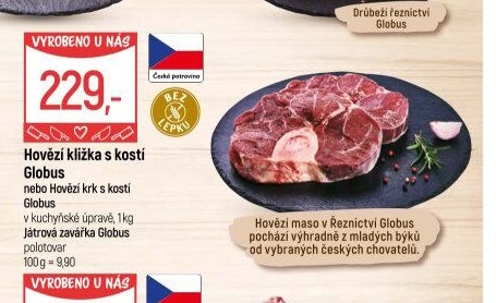 Hovězí kližka s kostí Globus