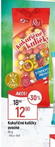 Rej Kukuřičné kuličky ovocné