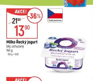 Milko Řecký jogurt