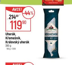 Uherák, Křemešník, Královský uherák