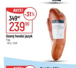 Uzený hovězí jazyk