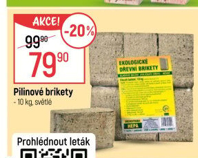 Brikety dřevěné Hepa