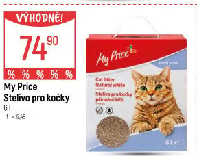 Stelivo pro kočky My Price