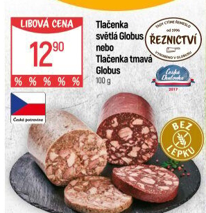 Tlačenka světlá Globus