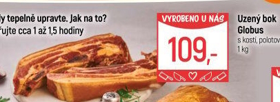 Uzený bok s kostí Globus