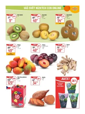 akční leták Globus 8.10.2025-14.10.2025
