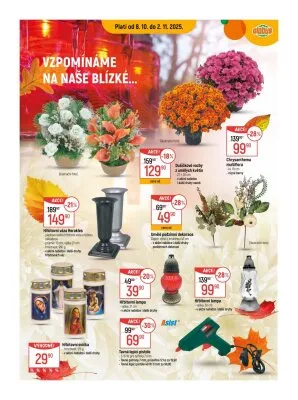 akční leták Globus 8.10.2025-14.10.2025