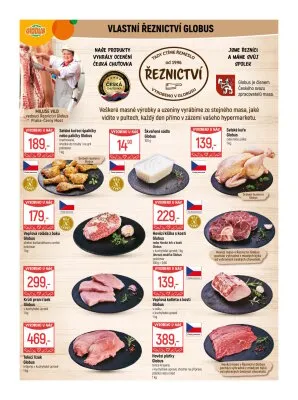 akční leták Globus 8.10.2025-14.10.2025