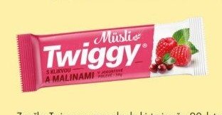 Twiggy Müsli s malinami