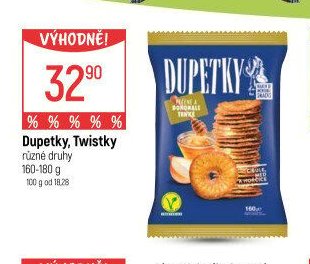 Dupetky, Twistky