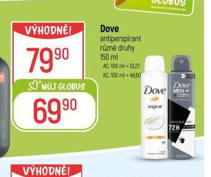 Dove antiperspirant