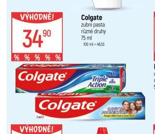 Colgate zubní pasta
