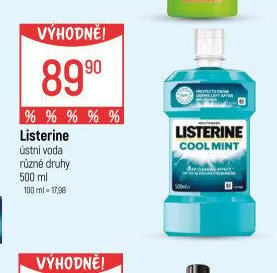 Listerine ústní voda