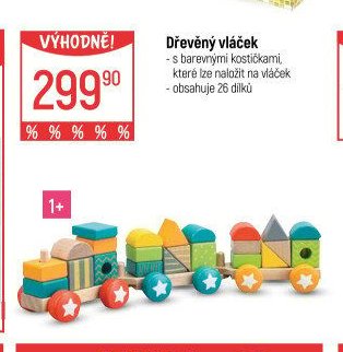 Dřevěný vláček