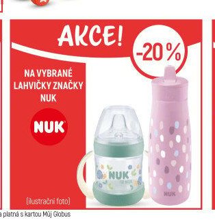 Na vybrané lahvičky značky NUK
