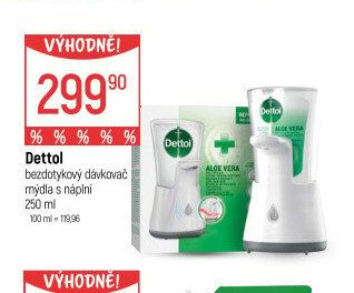 Dettol bezdotykový dávkovač mýdla s náplní