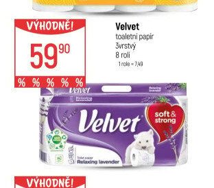 Velvet toaletní papír
