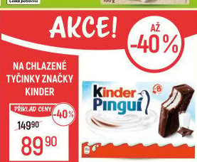 Dezert Pinguí Kinder