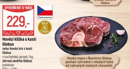 Hovězí kližka s kostí Globus