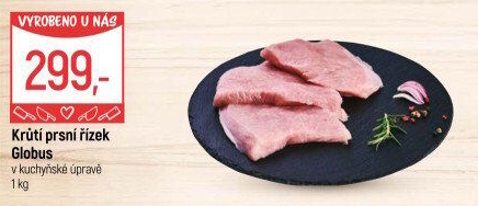 Krůtí prsní řízky Globus